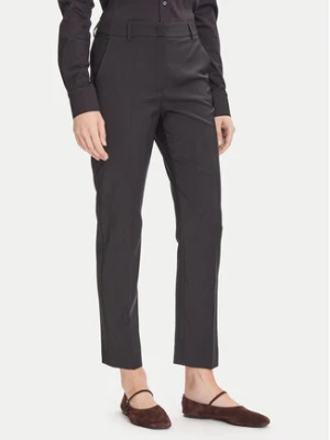 Weekend Max Mara Spodnie materiałowe Canon 2525136171 Czarny Slim Fit