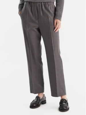 Weekend Max Mara Spodnie materiałowe Hataley 2525136022 Szary Regular Fit