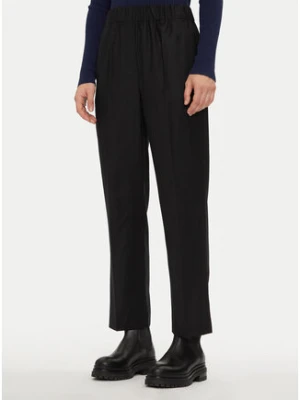 Weekend Max Mara Spodnie materiałowe Hateley 2425136052 Czarny Regular Fit