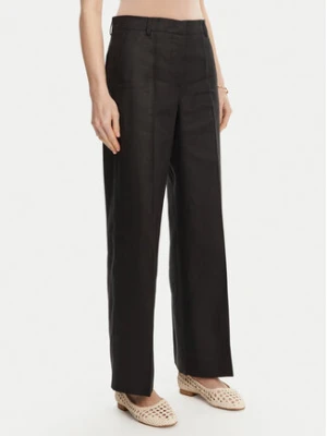 Weekend Max Mara Spodnie materiałowe Malizia 2515131052 Czarny Regular Fit