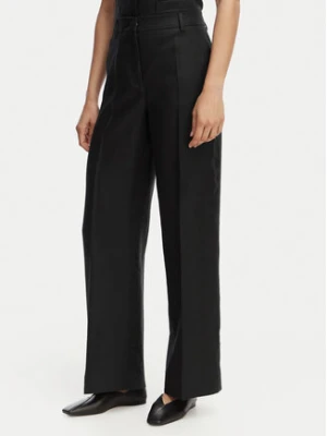Weekend Max Mara Spodnie materiałowe Malizia 2615131112 Czarny Regular Fit
