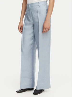 Weekend Max Mara Spodnie materiałowe Malizia 2615131112 Niebieski jasny Regular Fit