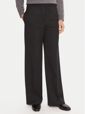 Weekend Max Mara Spodnie materiałowe Petra 2525136032 Czarny Regular Fit