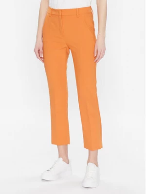 Weekend Max Mara Spodnie materiałowe Rana 2351310137 Pomarańczowy Slim Fit
