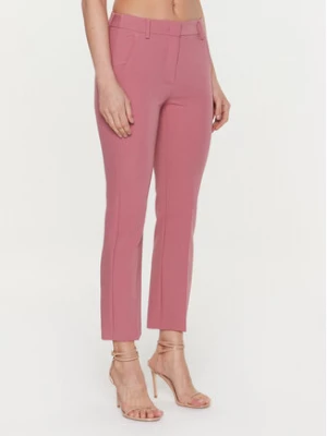 Weekend Max Mara Spodnie materiałowe Rana 2351310137 Różowy Slim Fit