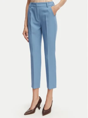 Weekend Max Mara Spodnie materiałowe Rana 2615131021 Błękitny Slim Fit Niebieski jasny