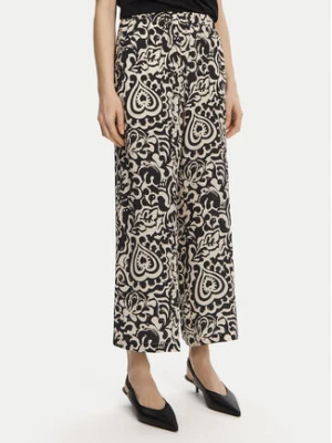 Weekend Max Mara Spodnie materiałowe Reed 2515131082 Czarny Regular Fit