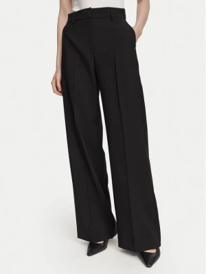 Weekend Max Mara Spodnie materiałowe Visivo 2625136061 Czarny Regular Fit