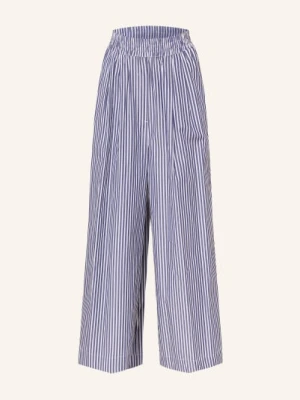 Weekend Max Mara Spodnie Typu Culotte Ottone blau