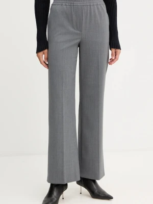 Weekend Max Mara spodnie z dodatkiem wełny PETRA