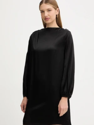 Weekend Max Mara sukienka CABINA kolor czarny mini prosta 2525226043600