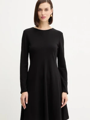 Weekend Max Mara sukienka CALIFFO kolor czarny mini rozkloszowana 2525626012600