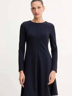 Weekend Max Mara sukienka CALIFFO kolor granatowy mini rozkloszowana 2525626012600