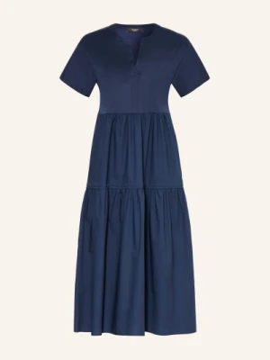 Weekend Max Mara Sukienka Capsula Z Mieszanki Materiałów blau