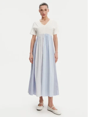 Weekend Max Mara Sukienka codzienna Brozno 2515621082 Biały Relaxed Fit