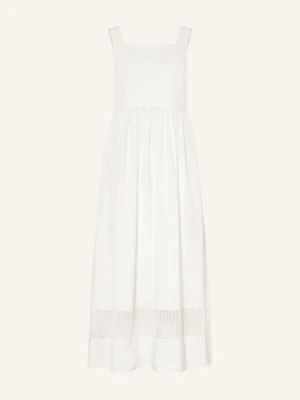 Weekend Max Mara Sukienka Gola Z Koronką braun