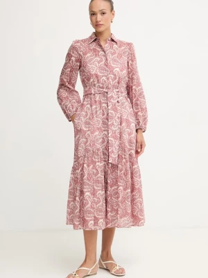 Weekend Max Mara sukienka letnia bawełniana OBOLI