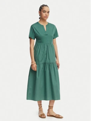 Weekend Max Mara Sukienka letnia Capsula 2615621032 Zielony ciemny Regular Fit