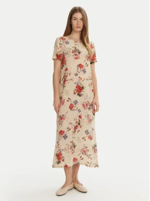 Weekend Max Mara Sukienka letnia Giudy 2515221212 Beżowy Regular Fit