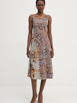 Weekend Max Mara sukienka rozkloszowana bawełniana PAUSA