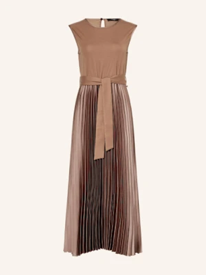 Weekend Max Mara Sukienka Samuele Z Plisami braun