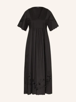Weekend Max Mara Sukienka Tartufo Z Mieszanki Materiałów schwarz