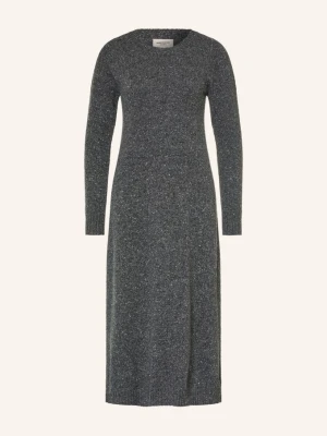 Weekend Max Mara Sukienka Z Dzianiny Goccia grau CZIEMNOSZARY