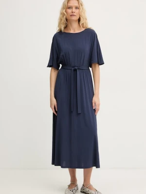 Weekend Max Mara sukienka z wiskozą DIVO
