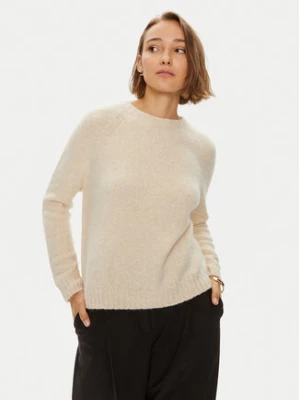 Weekend Max Mara Sweter 2425366111 Écru Regular Fit