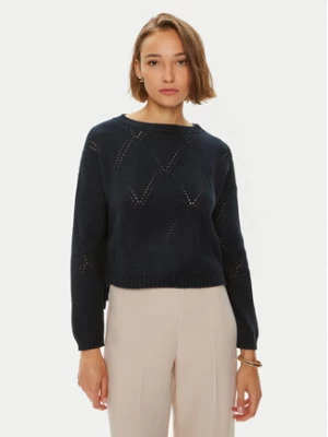 Zdjęcie produktu Weekend Max Mara Sweter Abbozzi 2425366161 Granatowy Slim Fit