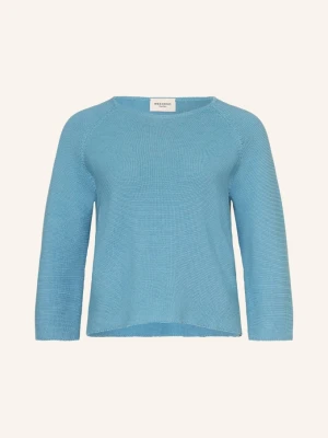 Weekend Max Mara Sweter Addotto Z Rękawami 3 / 4 blau JASNONIEBIESKI