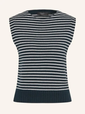 Weekend Max Mara Sweter Bez Rękawów Landa blau