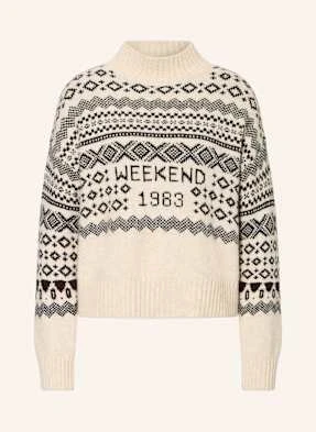 Weekend Max Mara Sweter brioso1234 weiss