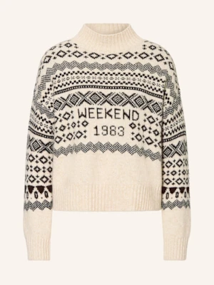 Weekend Max Mara Sweter brioso1234 weiss