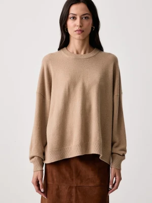 Weekend Max Mara sweter damski kaszmirowy WKDDETTO beżowy