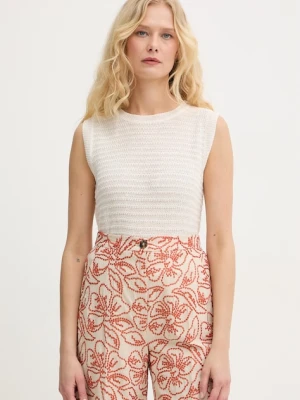 Weekend Max Mara sweter damski lniany PIUMA