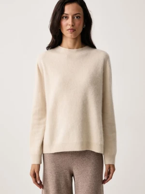 Weekend Max Mara sweter damski wełniany WKDECO beżowy