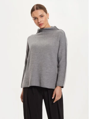Weekend Max Mara Sweter Fanfara 2426366178 Szary Relaxed Fit Max Mara Leisure