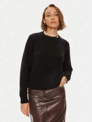 Zdjęcie produktu Weekend Max Mara Sweter Gabbia 24253661 Czarny Relaxed Fit