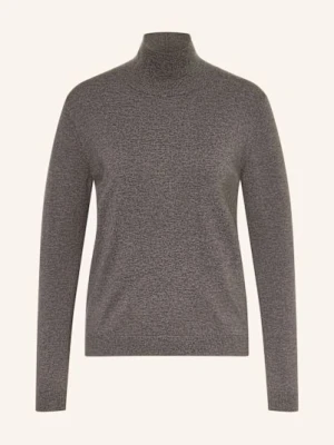 Weekend Max Mara Sweter Kiku Z Dodatkiem Jedwabiu grau