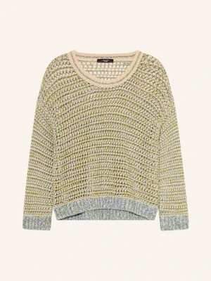 Weekend Max Mara Sweter Liuto Z Lnem gruen