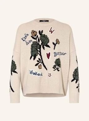 Weekend Max Mara Sweter Oversize Pavidi weiss