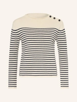 Weekend Max Mara Sweter Quadro weiss