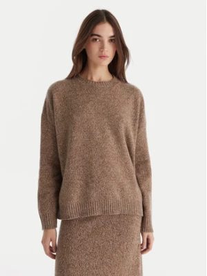 Zdjęcie produktu Weekend Max Mara Sweter Sibari 2525366152 Brązowy Relaxed Fit