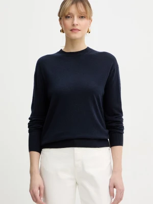 Weekend Max Mara sweter wełniany VENTO granatowy