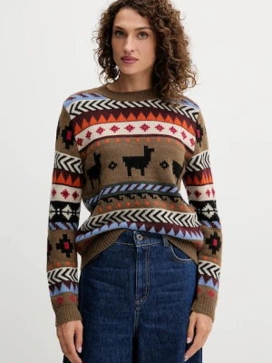 Weekend Max Mara sweter z dodatkiem wełny z alpaki QUIRITE