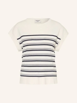 Weekend Max Mara Sweter Z Dzianiny Ufo weiss