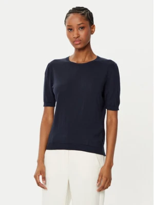 Weekend Max Mara Sweter Zibetto 2515361041 Granatowy Regular Fit