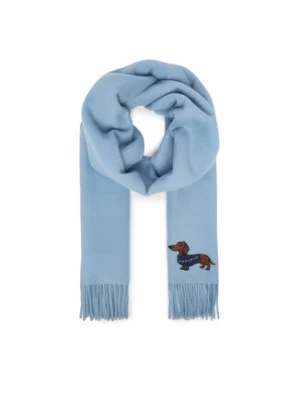 Weekend Max Mara Szalik Fascia 2615541034 Błękitny