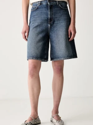 Weekend Max Mara szorty damskie jeansowe WKDDONNOLA niebieski